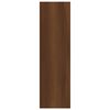 vidaXL Wandregal Braun Eichen-Optik 75x16x55 cm Holzwerkstoff