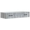 vidaXL Wandmontierter Beistelltisch 87,5 x 34,5 x 17 cm Holzwerkstoff