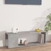 vidaXL TV-Schrank Betongrau 100x24x32 cm Holzwerkstoff