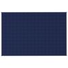vidaXL Gewichtsdecke Blau 122x183 cm 9 kg Stoff
