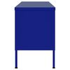 vidaXL TV-Schrank Marineblau 105x35x50 cm Stahl