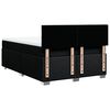 vidaXL Boxspringbett mit Matratze Schwarz 140x190 cm Stoff