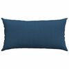 vidaXL Sofakissen 2 pcs Blau 80 x 40 cm Stoff