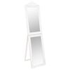 vidaXL Standspiegel Wei&szlig; 45x180 cm