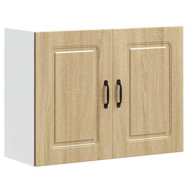 vidaXL K&uuml;chen-H&auml;ngeschrank Kalmar Sonoma-Eiche Holzwerkstoff