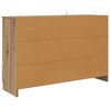 vidaXL Sideboard Artisan-Eiche 100 x 30 x 65,6 Holzwerkstoff