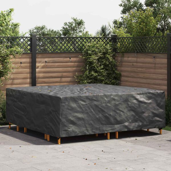 vidaXL M&ouml;belbezug Uni Schwarz 235 x 235 x 70 cm 600D