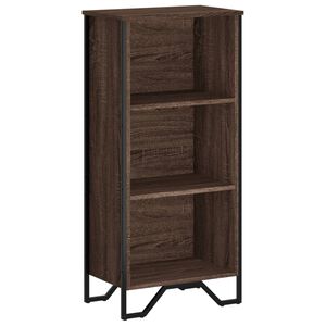 vidaXL B&uuml;cherregal Braun Eichen-Optik 50x31x106 cm Holzwerkstoff