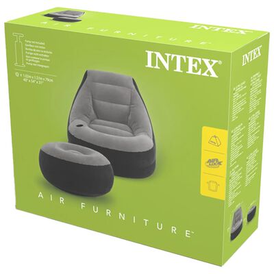Intex Aufblasbarer Sessel mit Sitzpuff Ultra Lounge Relax 68564NP