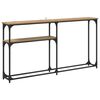 vidaXL Konsolentisch Artisan-Eiche 145 x 22,5 x 75 cm Holzwerkstoff
