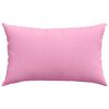 vidaXL Sofakissen 2 pcs Rosa 50 x 30 cm Stoff