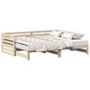 vidaXL Tagesbett mit Ausziehbett ohne Matratze 80x200 cm