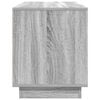 vidaXL TV-Schrank mit LED-Leuchten Grau Sonoma 100x41x50 cm