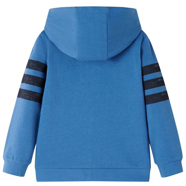 Kinder-Kapuzenpullover Blau 116