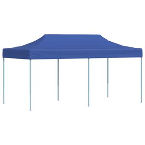 vidaXL Partyzelt 291 x 580 x 315 cm Blau Oxford-Stoff