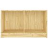 vidaXL TV-Schrank 70x33x42 cm Massivholz Kiefer