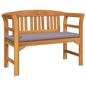 vidaXL Rosenbank Natur 114 x 46 x 82,5 cm Massivholz Akazie