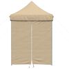 vidaXL Party-Zelt Beige 200 x 200 x 306 cm Oxford-Stoff