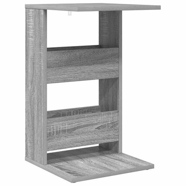 vidaXL Beistelltisch Graues Sonoma 40 x 35 x 60,5 cm Holzwerkstoff