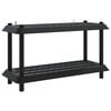 vidaXL Regaleinheit 2 Ebenen 100 x 40 x 55,5 cm PP Anthrazit