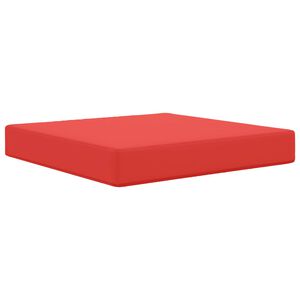 vidaXL Sofakissen f&uuml;r drau&szlig;en Polyester Rot 60 x 60 cm