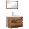 vidaXL Badezimmerm&ouml;belset 2 pcs Altholz 57 x 37 x 45 cm Holzwerkstoff