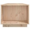 vidaXL Couchtisch 110x50x40 cm Massivholz Kiefer