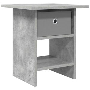 vidaXL Nachttisch Betongrau 41 x 40 x 45 cm Holzwerkstoff