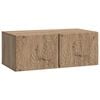 vidaXL Wandmontierter TV-Schrank 98 x 31 cm Artisan-Eiche