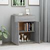 vidaXL Sideboard Grau Sonoma 60x30x75 cm Holzwerkstoff