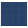 vidaXL Gewichtsdecke Blau 220x240 cm 11 kg Stoff
