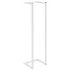 vidaXL Handtuchst&auml;nder Wei&szlig; 25x20x95 cm Stahl