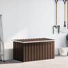 vidaXL Garten-Aufbewahrungsbox Braun 129 x 67 x 65 cm