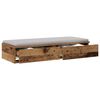 vidaXL Bettschubladen Altholz 75 x 36,5 x 16.5 cm Holzwerkstoff