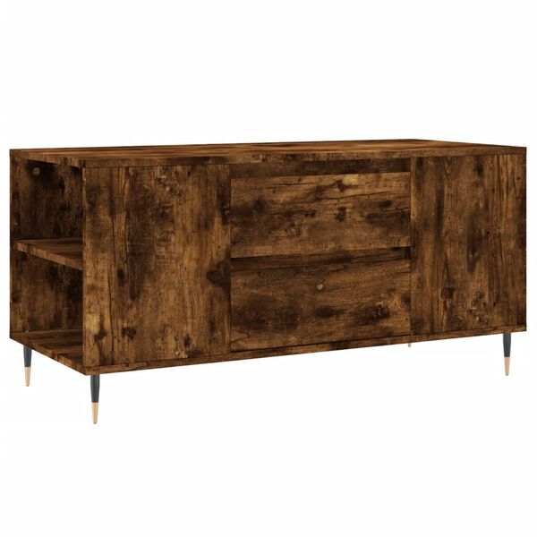 vidaXL Couchtisch R&auml;uchereiche 102x44,5x50 cm Holzwerkstoff