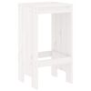 vidaXL Barhocker 2 Stk. Weiß 40x36x75 cm Massivholz Kiefer