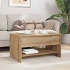 vidaXL Couchtisch Artisan-Eiche 80 x 50,5 x 41,5 cm Holzwerkstoff