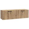 vidaXL Wandmontierter TV-Schrank 98 x 31 x 30 cm Artisan-Eiche