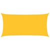 vidaXL Sonnensegel 160 g/m² Gelb 2x4 m HDPE