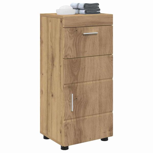 vidaXL Badezimmerschrank-Set TULUM Artisan-Eiche 37 x 31,5 x 82 cm