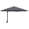 vidaXL Garten-Sonnenschirm Anthrazit 248 x 248 x 148 cm