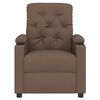 vidaXL Relaxsessel Braun Stoff