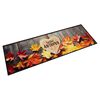 vidaXL Küchenteppich Waschbar Herbst 60x180 cm Samt