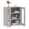 vidaXL Sideboard Grau Sonoma 69,5x34x90 cm Holzwerkstoff