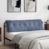 vidaXL R&uuml;ckenkissen Blau 160 x 50 cm Cordstoff