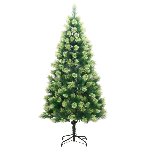 vidaXL Künstlicher Weihnachtsbaum Klappbar mit Ständer 210 cm