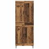 vidaXL Highboard 2 pcs Altholz Holzwerkstoff