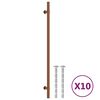 vidaXL M&ouml;belgriffe 10 Stk. Bronzen 320 mm Edelstahl