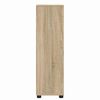 vidaXL Badezimmerschrank Sonoma-Eiche 30,5 x 30 x 101 cm Holzwerkstoff