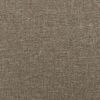 vidaXL Bettgestell mit Kopfteil ohne Matratze Taupe 80x200 cm Stoff